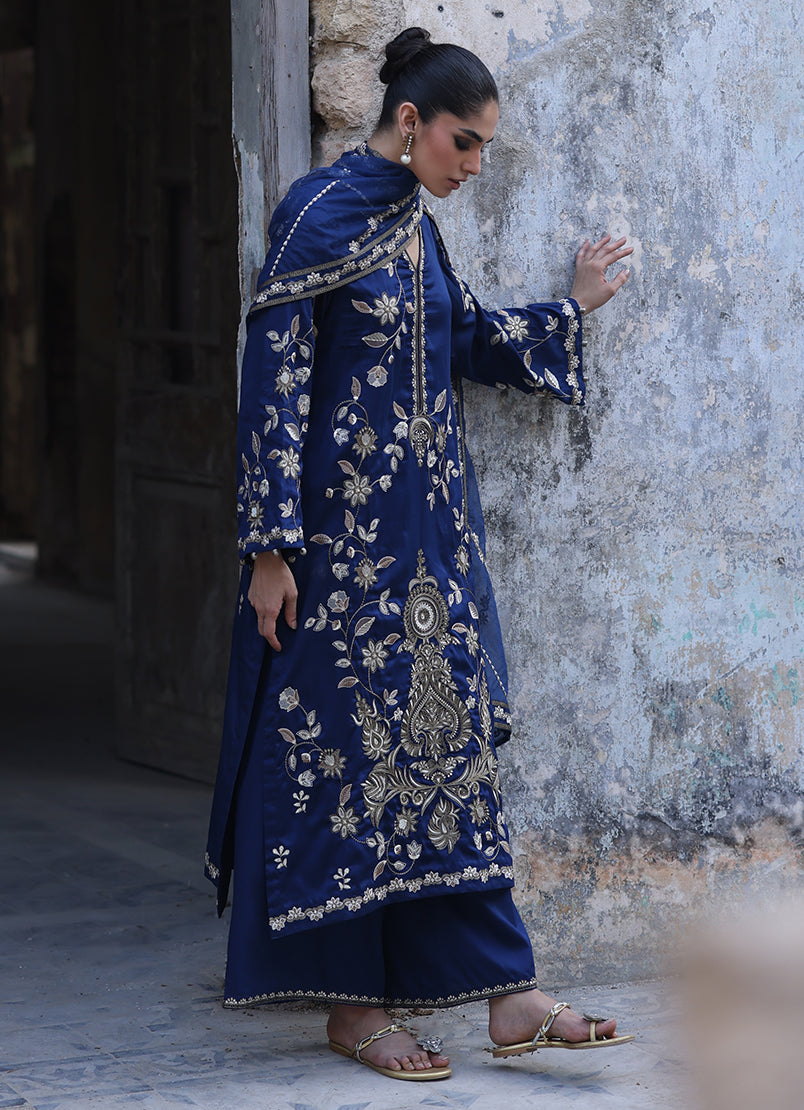 3 PC Embroidered Suit