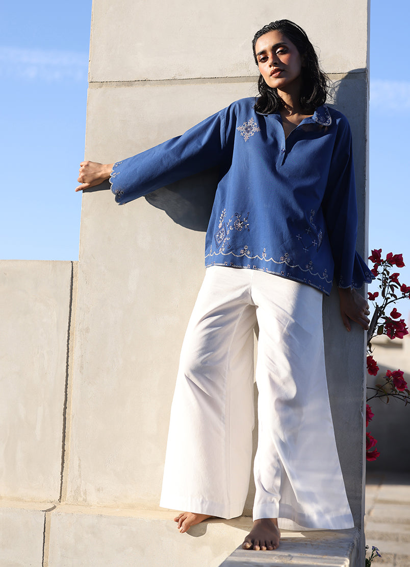 Embroidered Top
