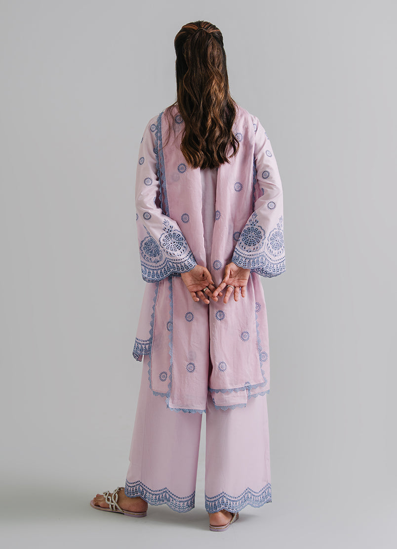 3 PC Embroidered Suit