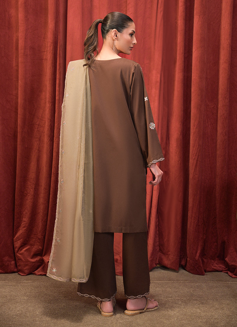 3 PC Embroidered Suit