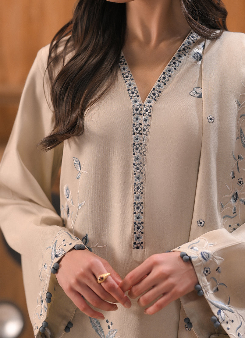 3 PC Embroidered Suit