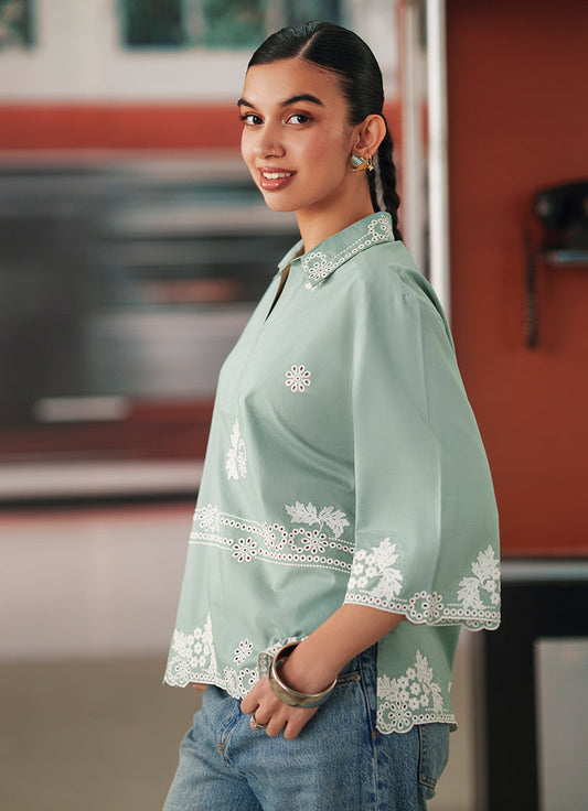 Embroidered Top