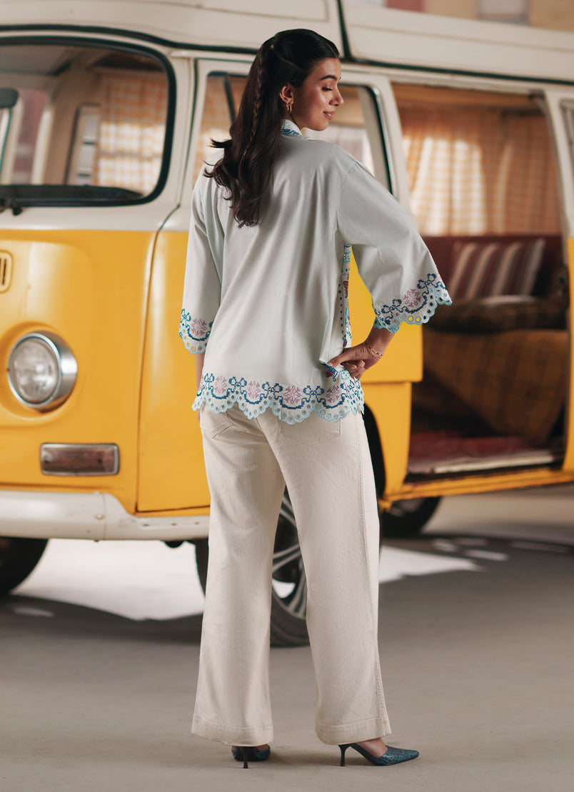 Embroidered Top