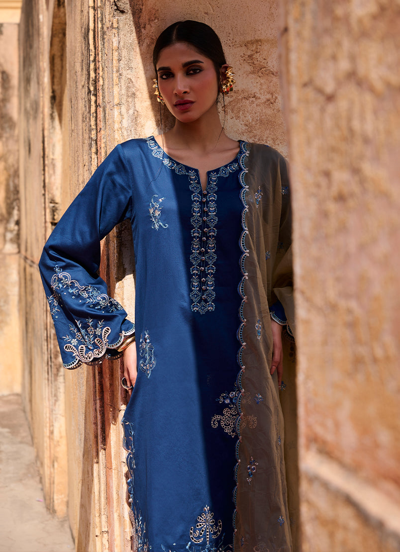 3 PC Luxury Embroidered Suit