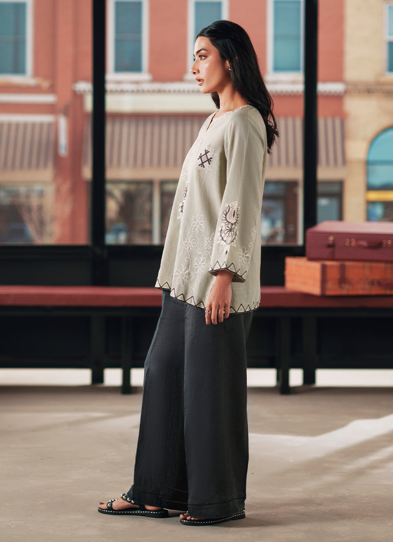 Embroidered Top