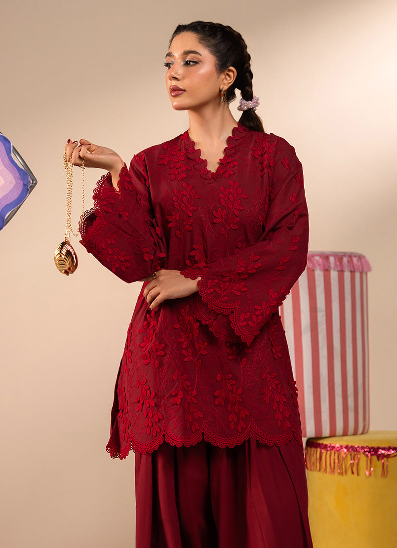 3D Embroidered CO-ORD Set