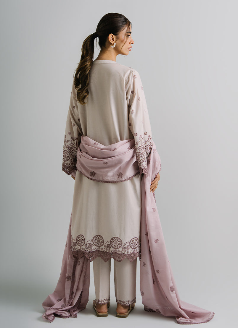 3 PC Embroidered Suit