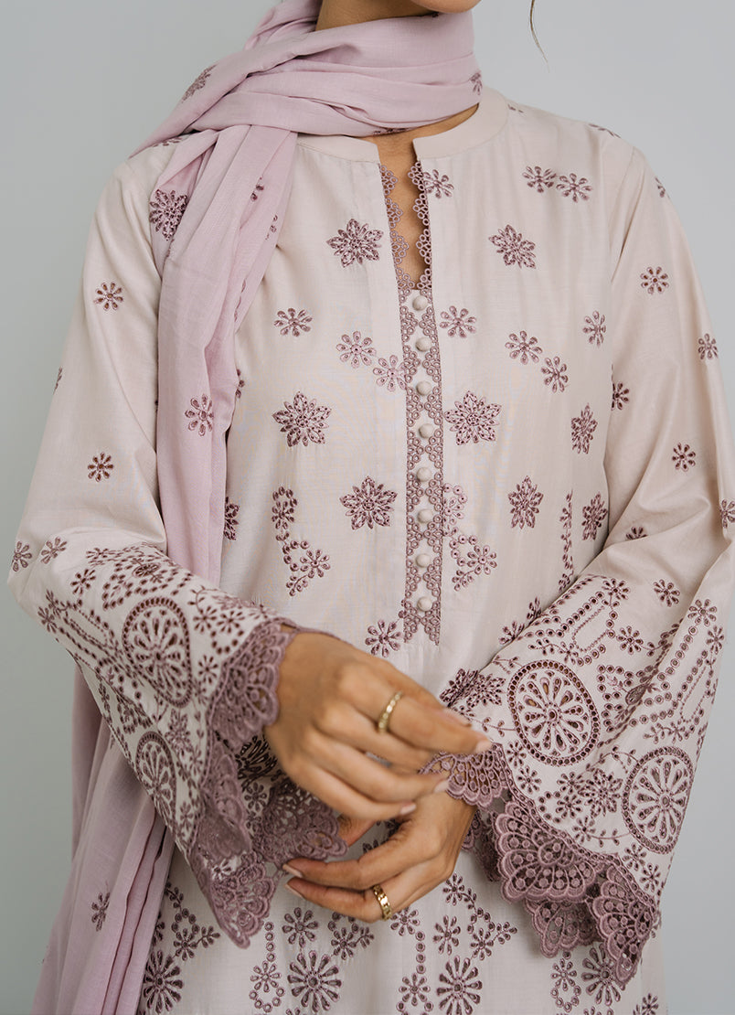 3 PC Embroidered Suit