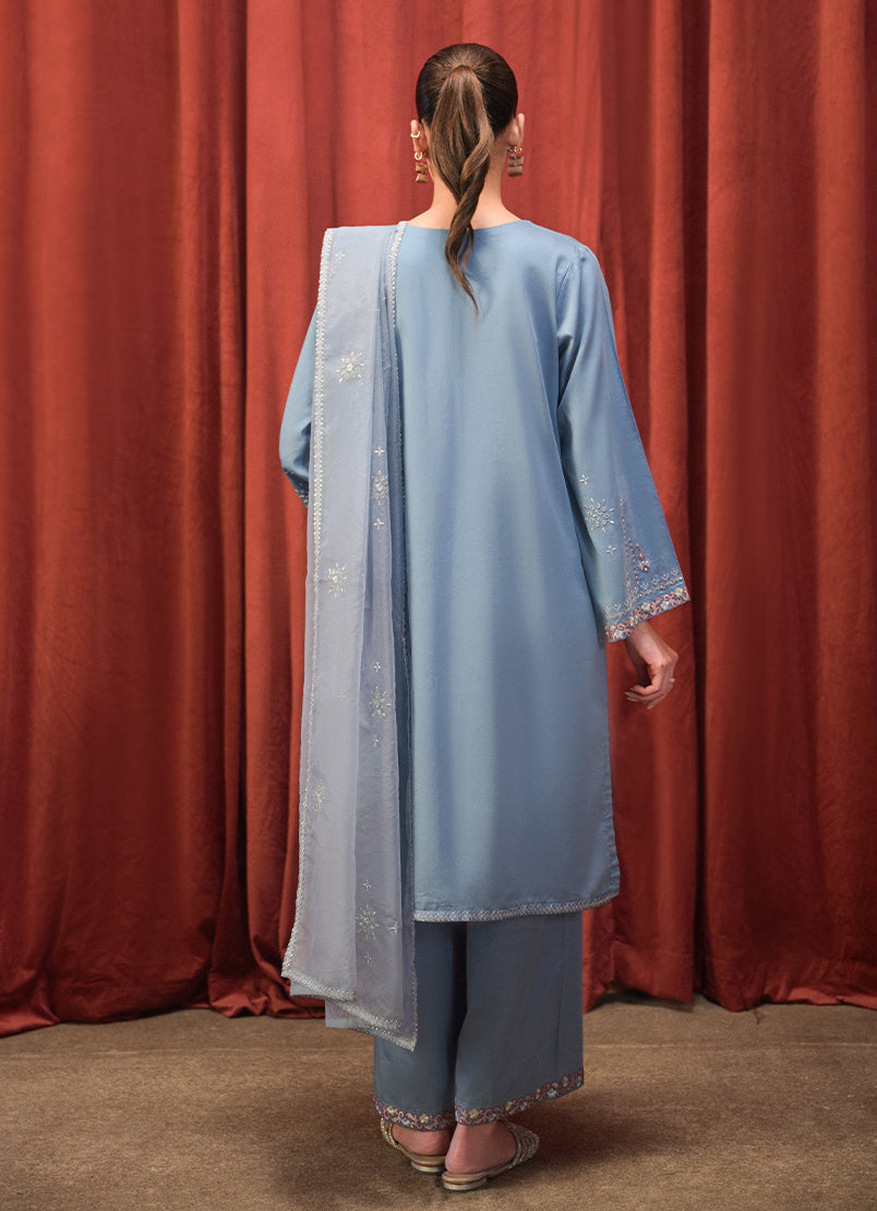 3 PC Embroidered Suit