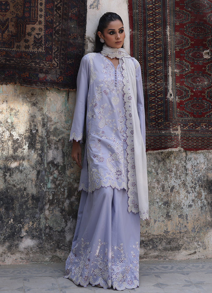 3 PC Mehar Gharara Set