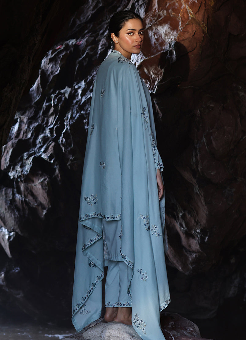 3 PC Embroidered Suit