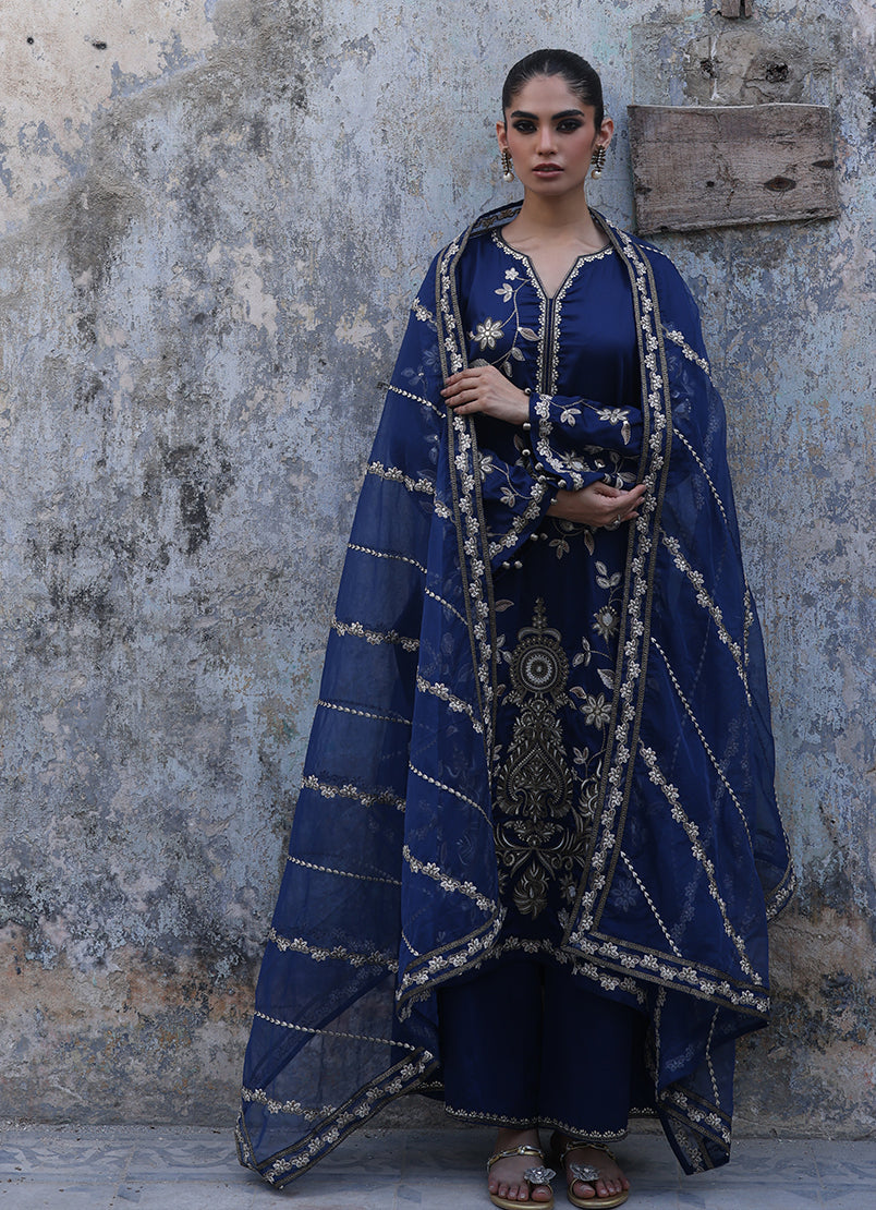 3 PC Embroidered Suit