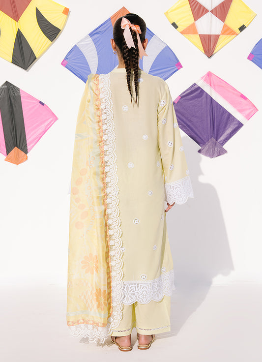 Embroidered 3 PC Suit