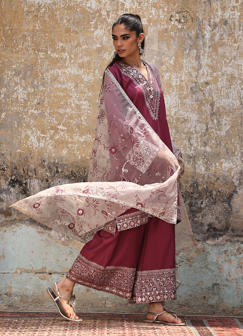 3 PC Embroidered Suit