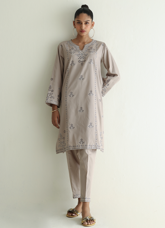 Embroidered Kurta Set