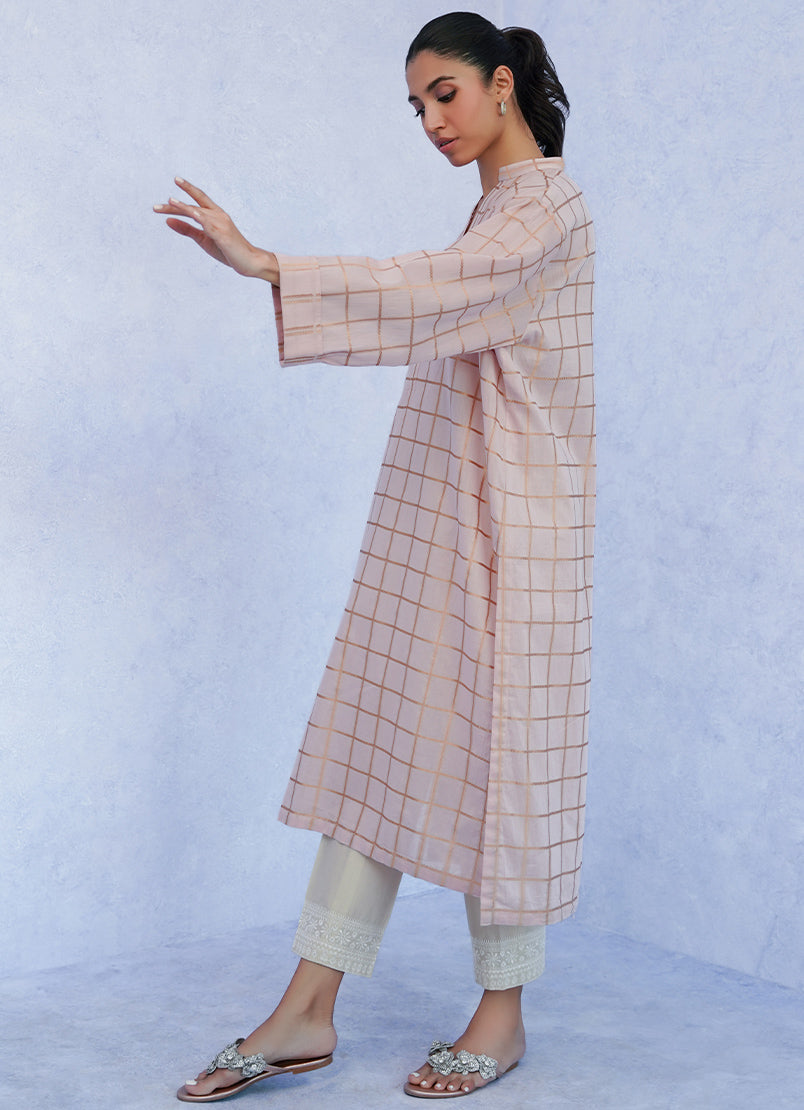 tea-pink-solid-kurta