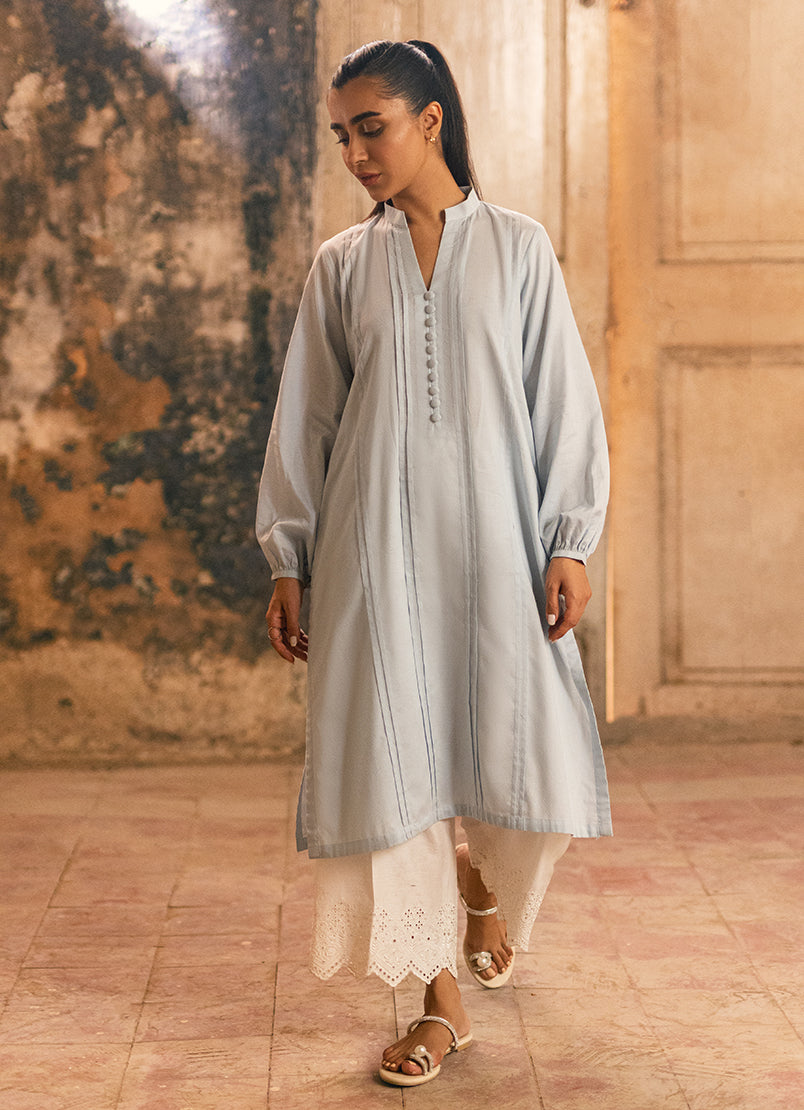 Powder Blue Kurta