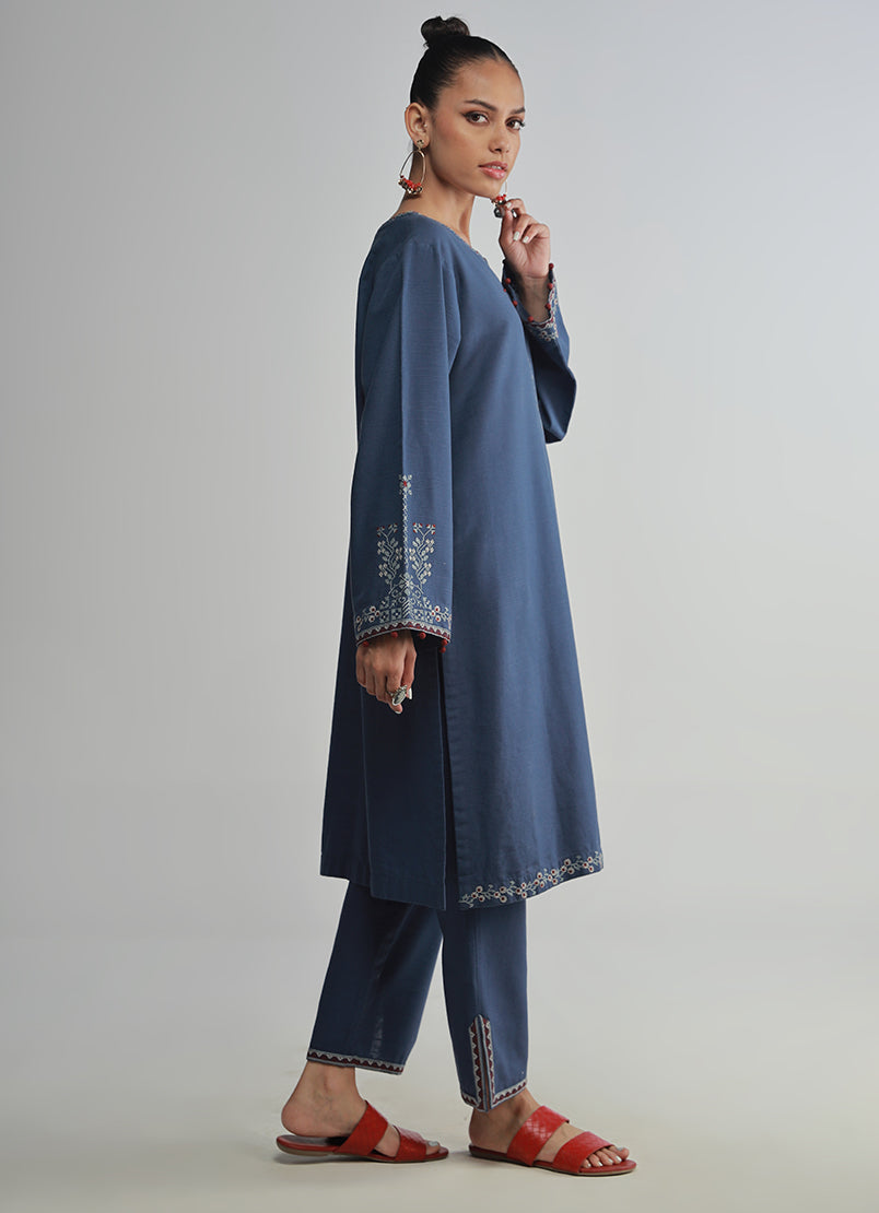 khaddar-embroidered-co-ord-set