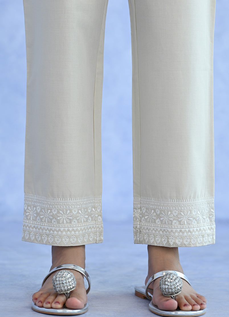 Schiffli Embroidered Pant